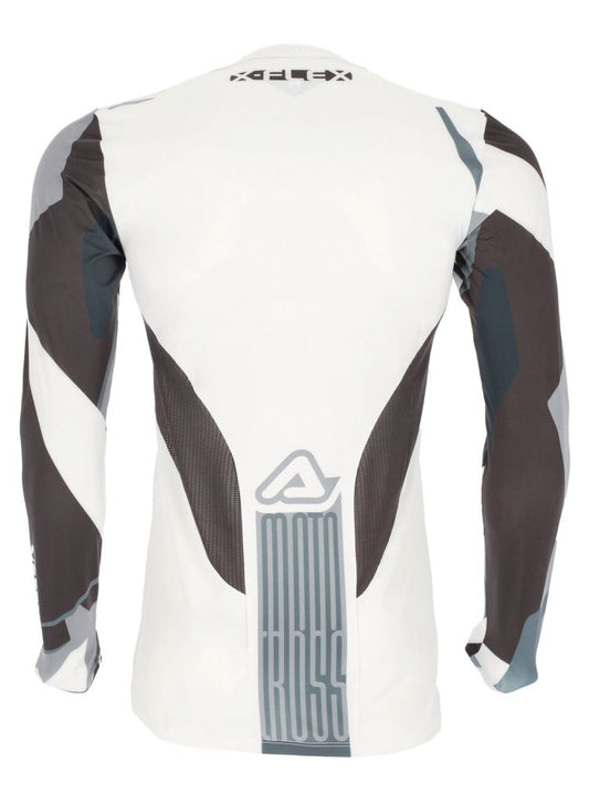 Acerbis JK-Flex One Base Layer – Upper - WHITE/BLACK - Riders Junction