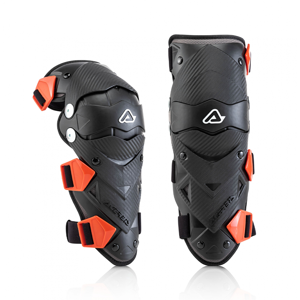 Acerbis Knee Guard Impact Junior Black/Red 7131400041 (Universal)