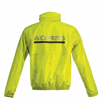 Acerbis Logo Rain Suit Black/Yellow