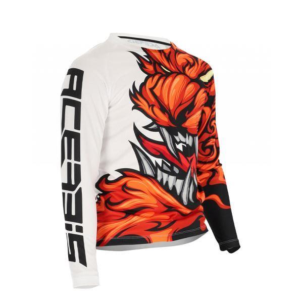 Acerbis MX J Kid Two Jersey Orange/White