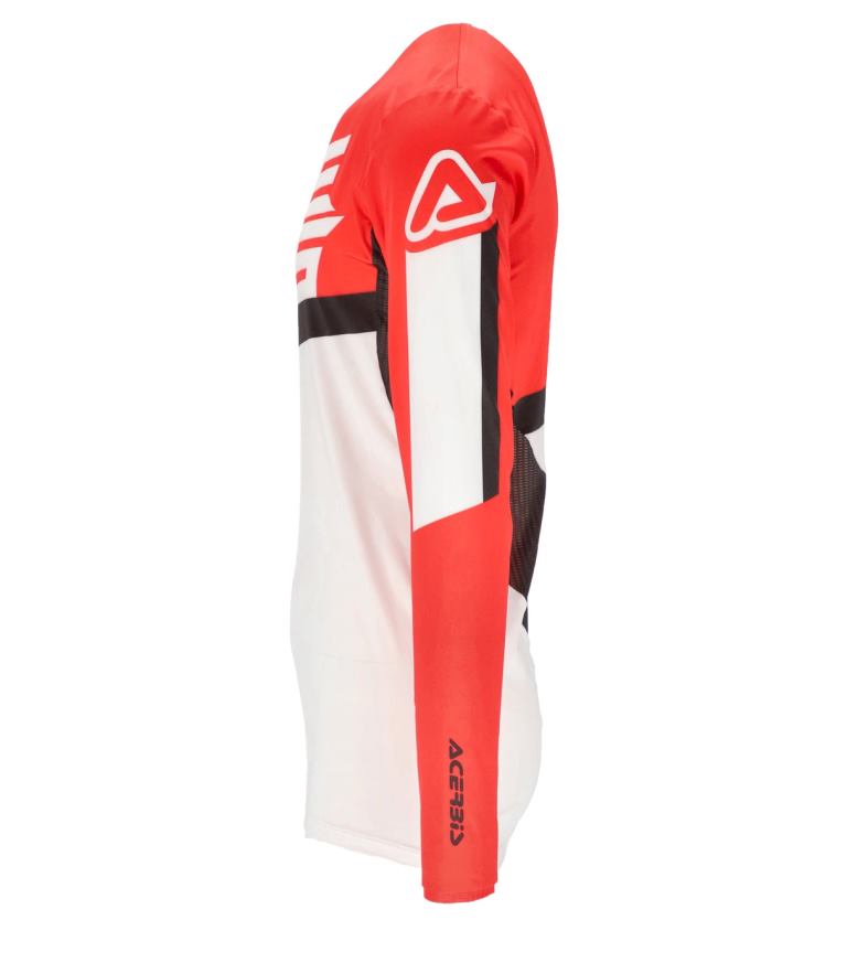 Acerbis MX X-FLEX Four Jersey - WHITERED- 7131604092