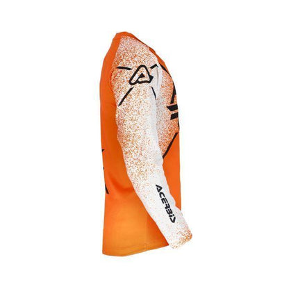 Acerbis Mx J-Kid Five T-Shirt Orange/White