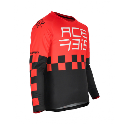 Acerbis Mx J-Kid One T-Shirt Red/Black