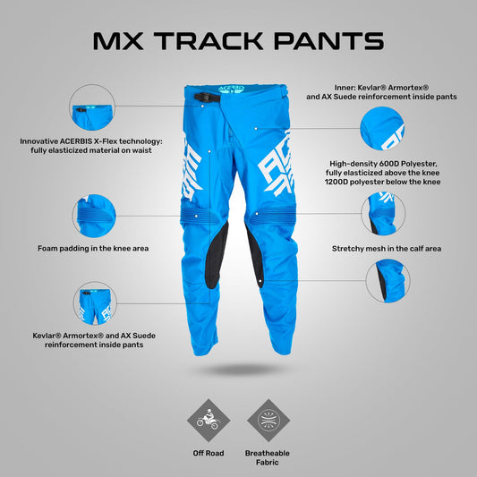 Acerbis Mx Track Pants Blue