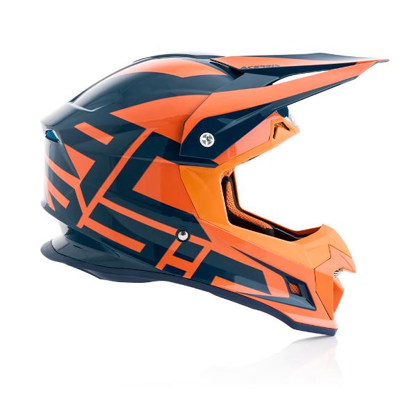 Acerbis Profile 4 Helmet - Blue/Orange