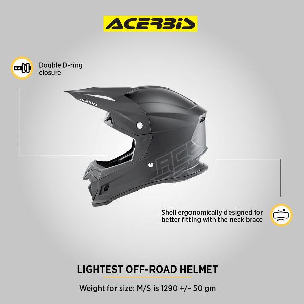 Acerbis Profile 4 Helmet-Gloss/Black