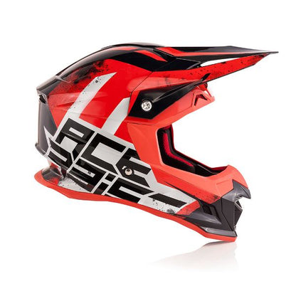Acerbis Profile 4 Helmet - WhiteRed