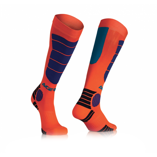 Acerbis Socks Mx Impact Orange/Blue