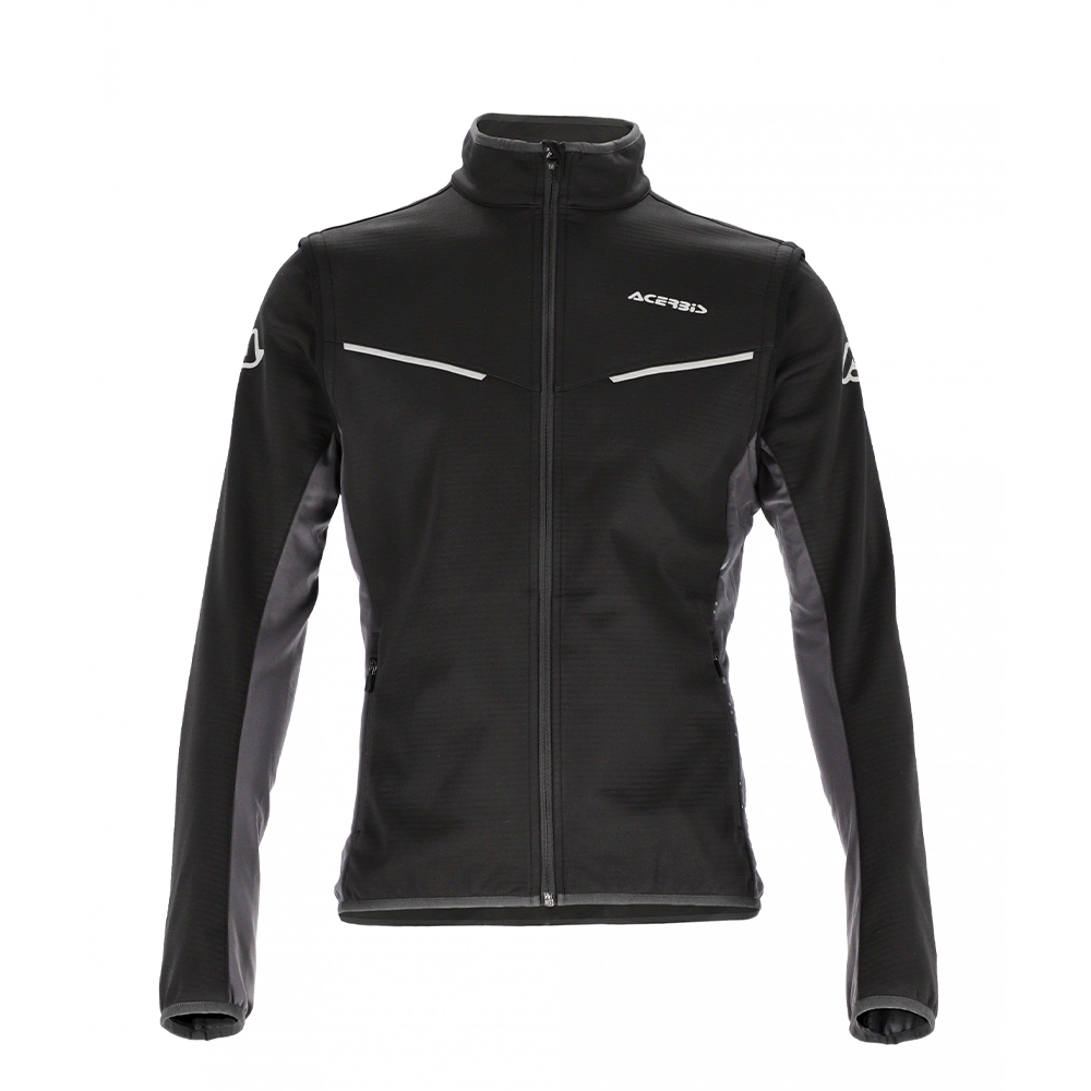 Acerbis Softshell Track Jacket Black/Grey