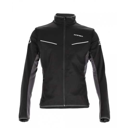 Acerbis Softshell Track Jacket Black/Grey