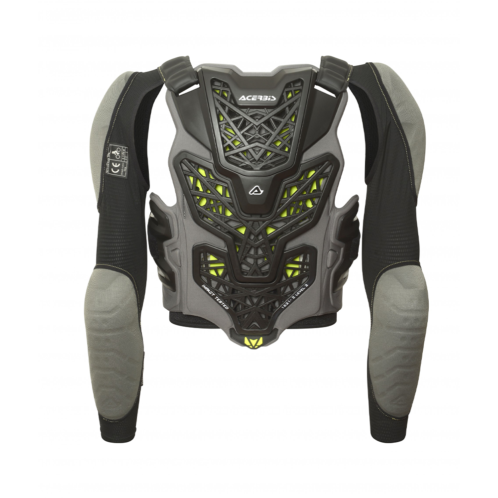 Acerbis Specktrum Body Armor Pro Ce Level 2 Black/Yellow Fluo