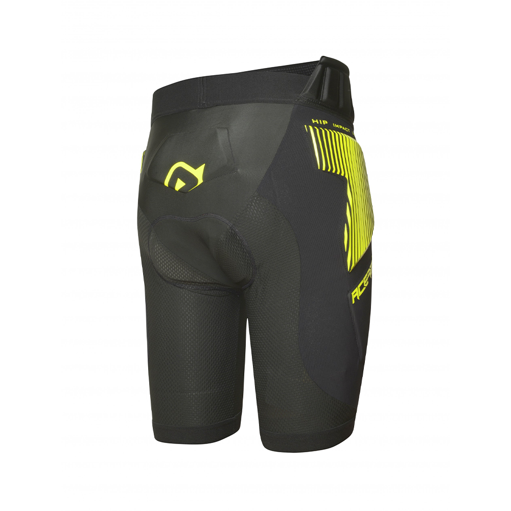Acerbis Under Pant Rush Ce Soft Black/Yellow Fluo