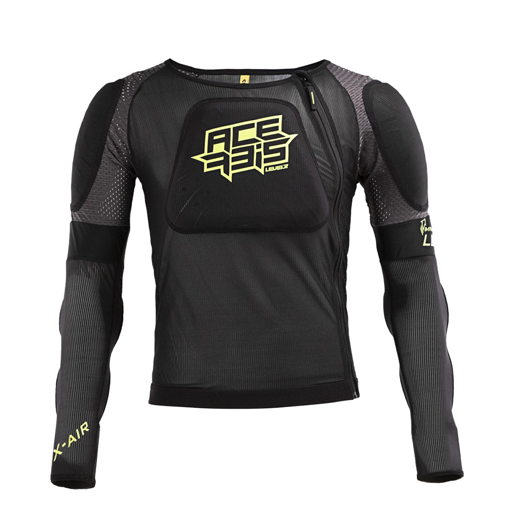 Acerbis X-air Jackets Level 2 Black/Yellow Fluo
