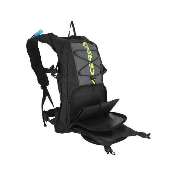 Acerbis Backpack H2O Logo (Black/Grey)-7131300191