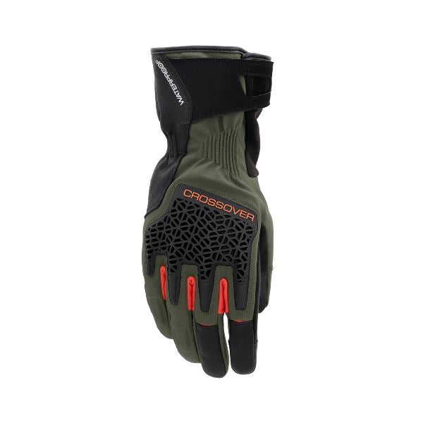 Acerbis Moto Gloves CE Crossover WP (Black/Green)-7131003132