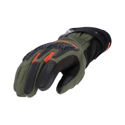 Acerbis Moto Gloves CE Crossover WP (Black/Green)-7131003132