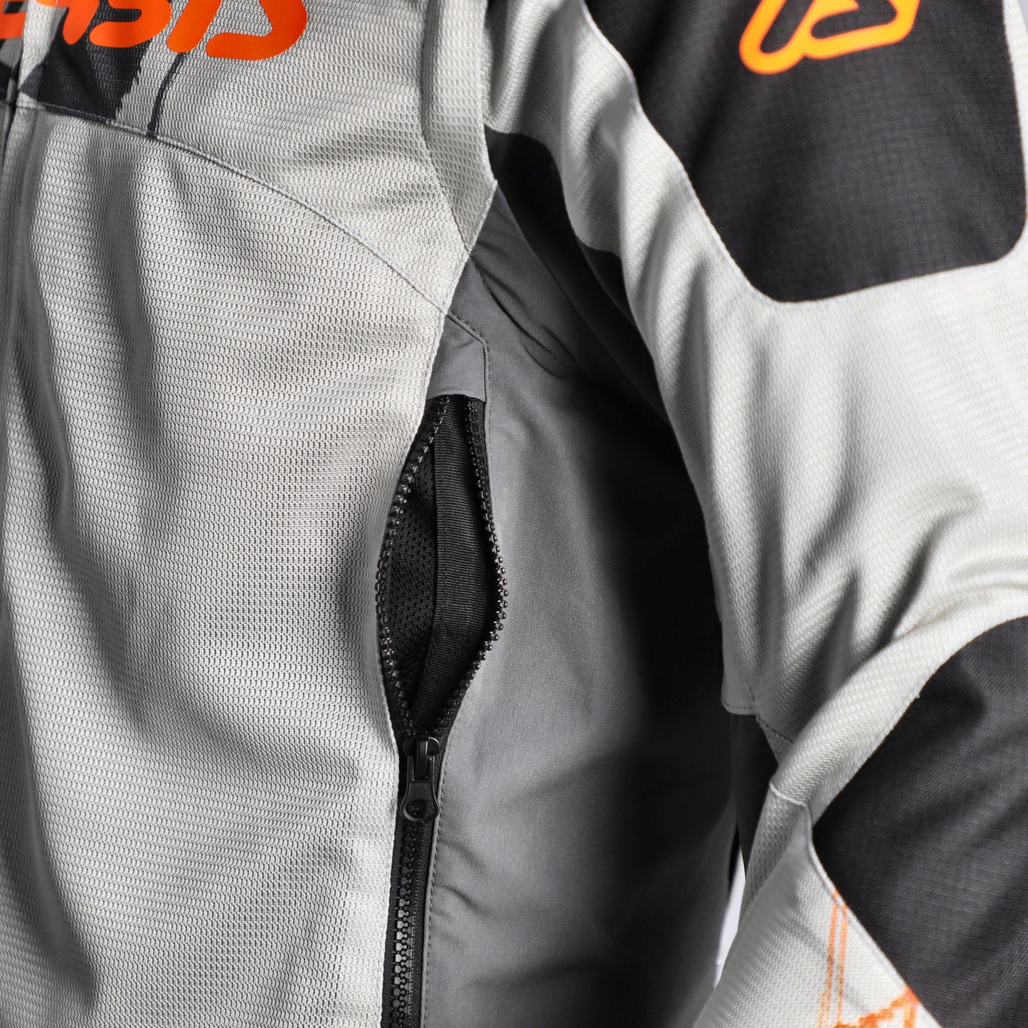 Acerbis Rally Race Mesh Jacket - Orange/Grey