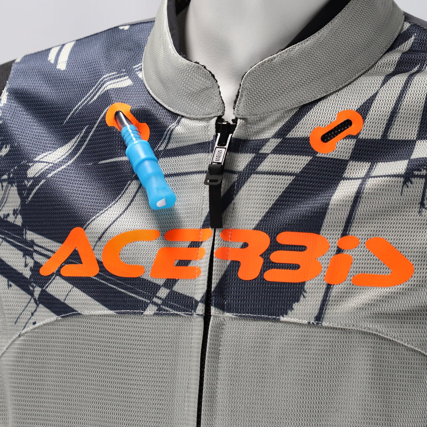 Acerbis Rally Race Mesh Jacket - Orange/Grey