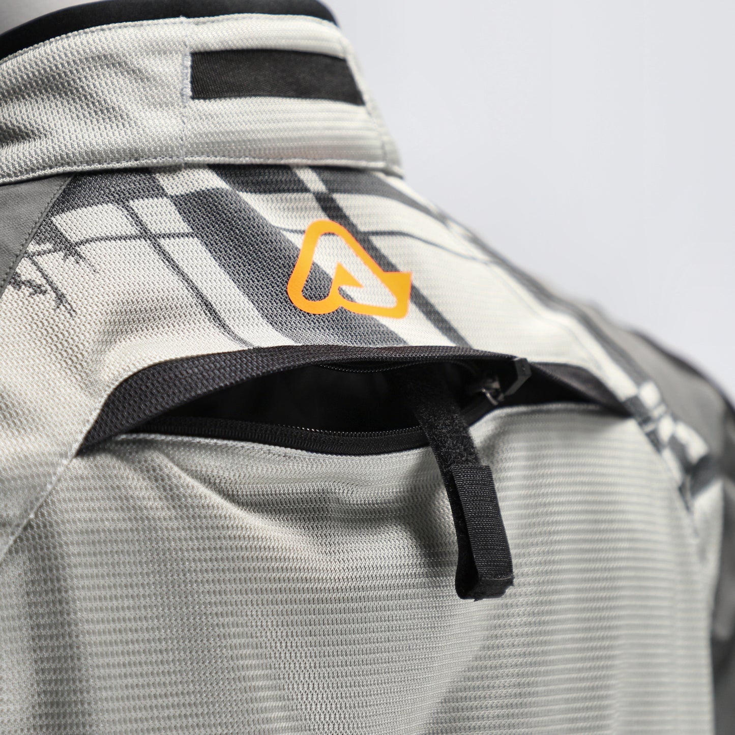 Acerbis Rally Race Mesh Jacket - Orange/Grey
