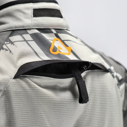 Acerbis Rally Race Mesh Jacket - Orange/Grey