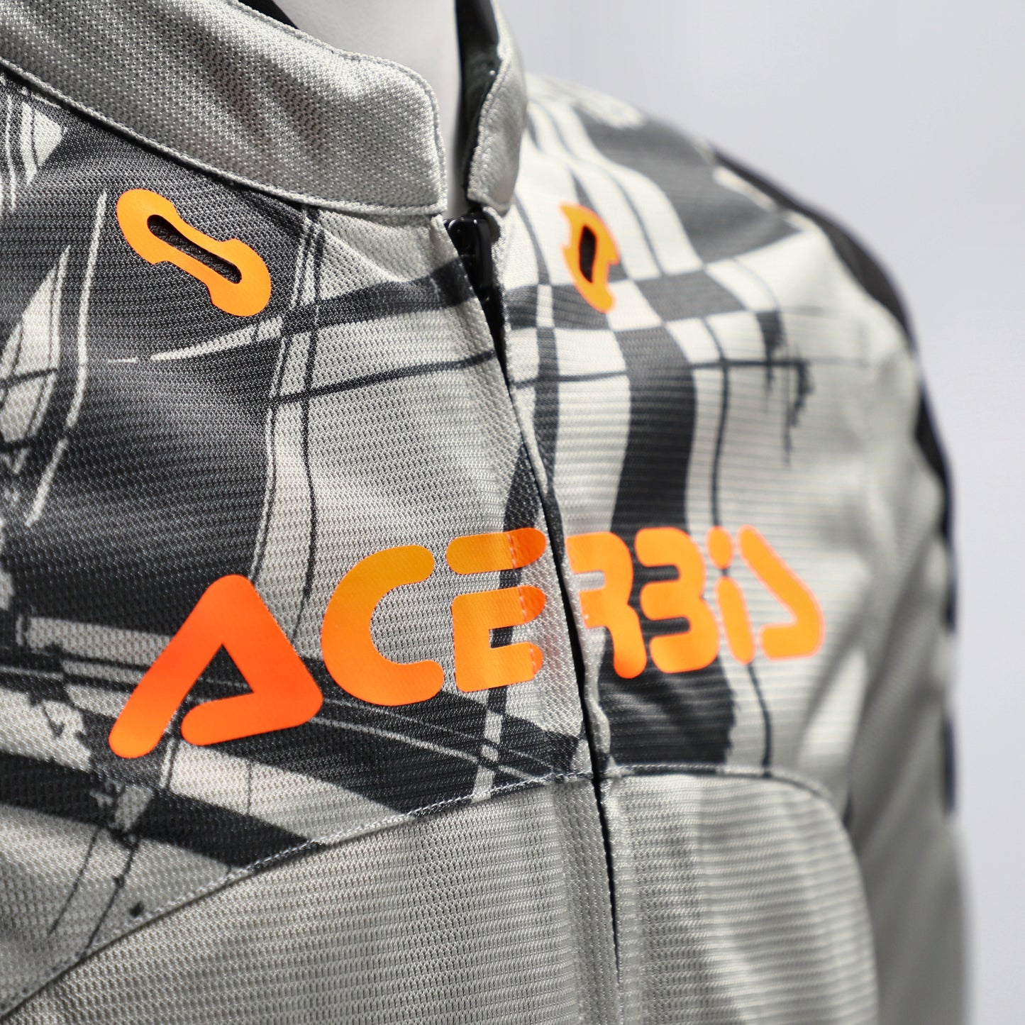 Acerbis Rally Race Mesh Jacket - Orange/Grey