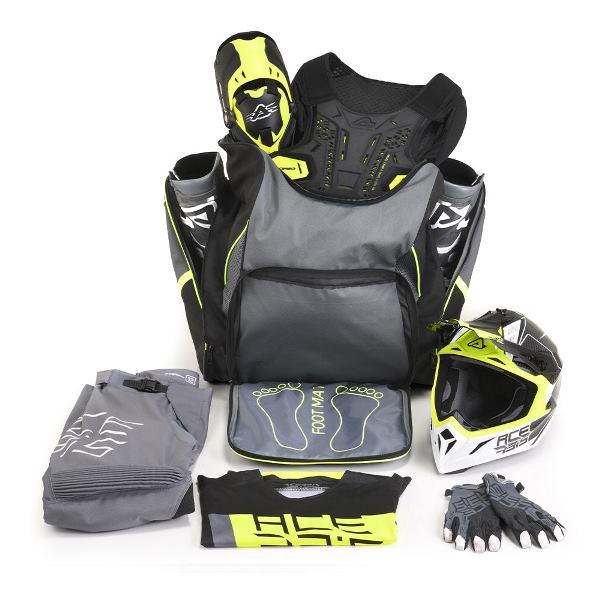 Acerbis Universal Backpack Jerla (Black/Yellow)-7131300141