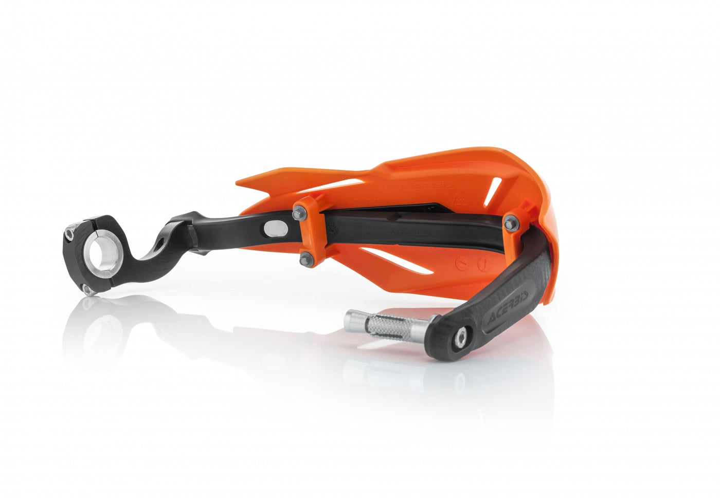 Acerbis X-Factory Motorcycle Handguards (Orange/Black)