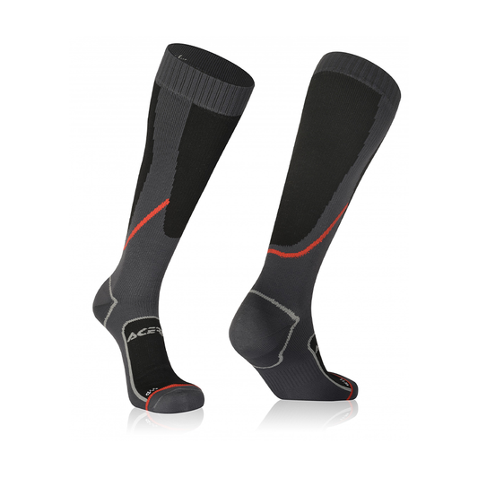 Acerbis Socks No- Wet Waterproof Black/Grey