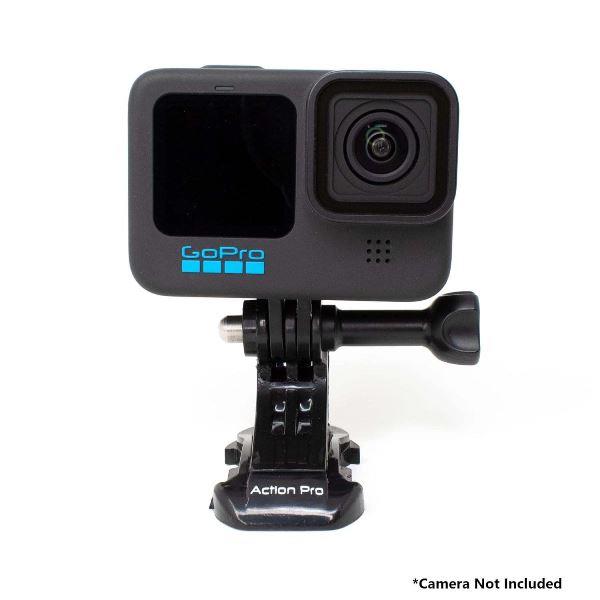 Action Pro - 2 X Improved Tough J Hook Quick Release Buckle Mount Compatible with GoPro 10 9 8 7 6 5 4 4k Eken AKASO SJCAM YI and Other Action Cameras