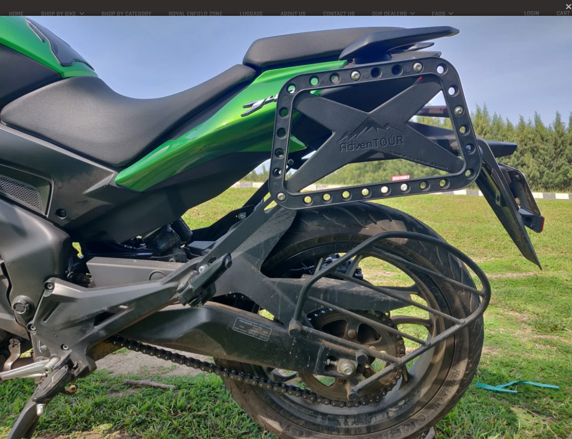 'Adventour' Saddle Stays - Dominar 250/400 (All Years) Carbon Racing