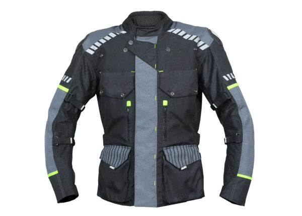Adventure Riding Jacket – GREY - Riders Junction
