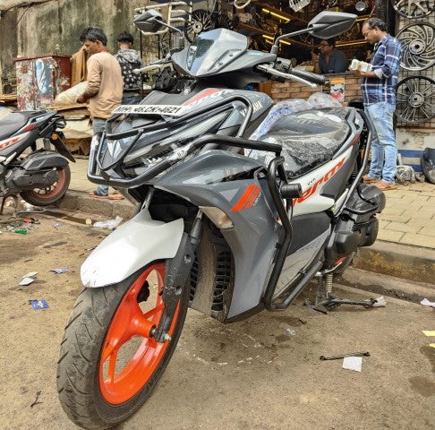 Aerox Crash Guard with ladies footrest