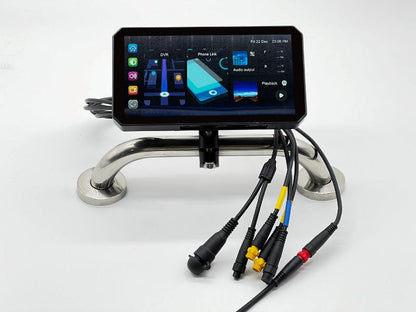 Alien Rider M2 Pro Motorcycle Dual Recording Bike Navigation System TPMS GPS With Touch Screen and Radar