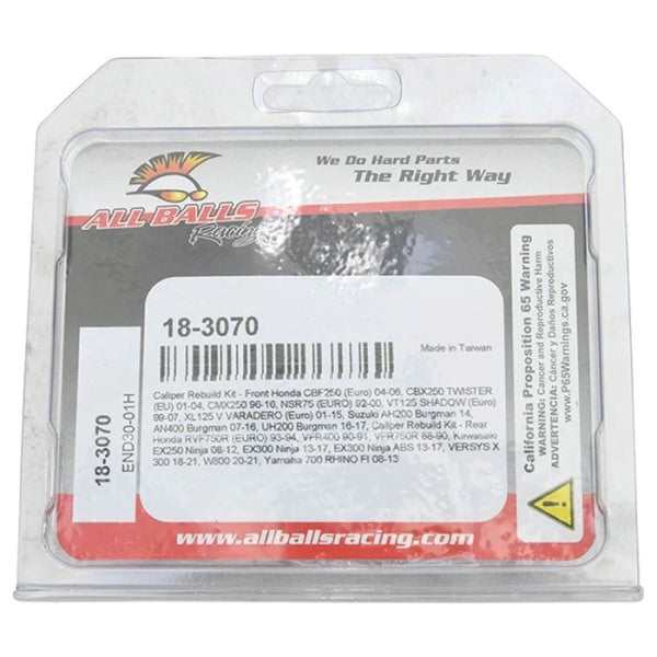 All Balls Racing Caliper Rebuild Kit Front (18-3070)