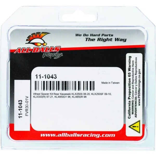 All Balls Racing Wheel Spacer Kit Rear (11-1043)