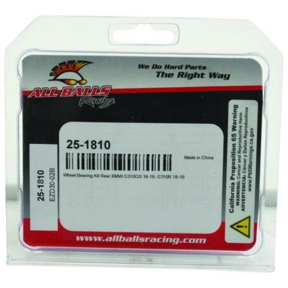 All Balls Racing Wheel Bearing Kit Rear-(25-1810)