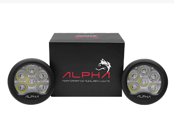 Alpha - Maddog Led Aux Lights for Motorcycle