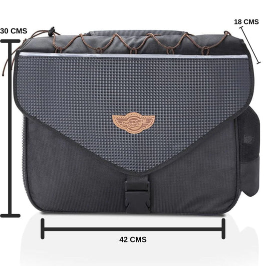 Alpha Semi Hard Waterproof Cruise 60Ltrs Panniers