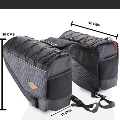 Alpha Semi Hard Waterproof Sports 50Ltrs Panniers