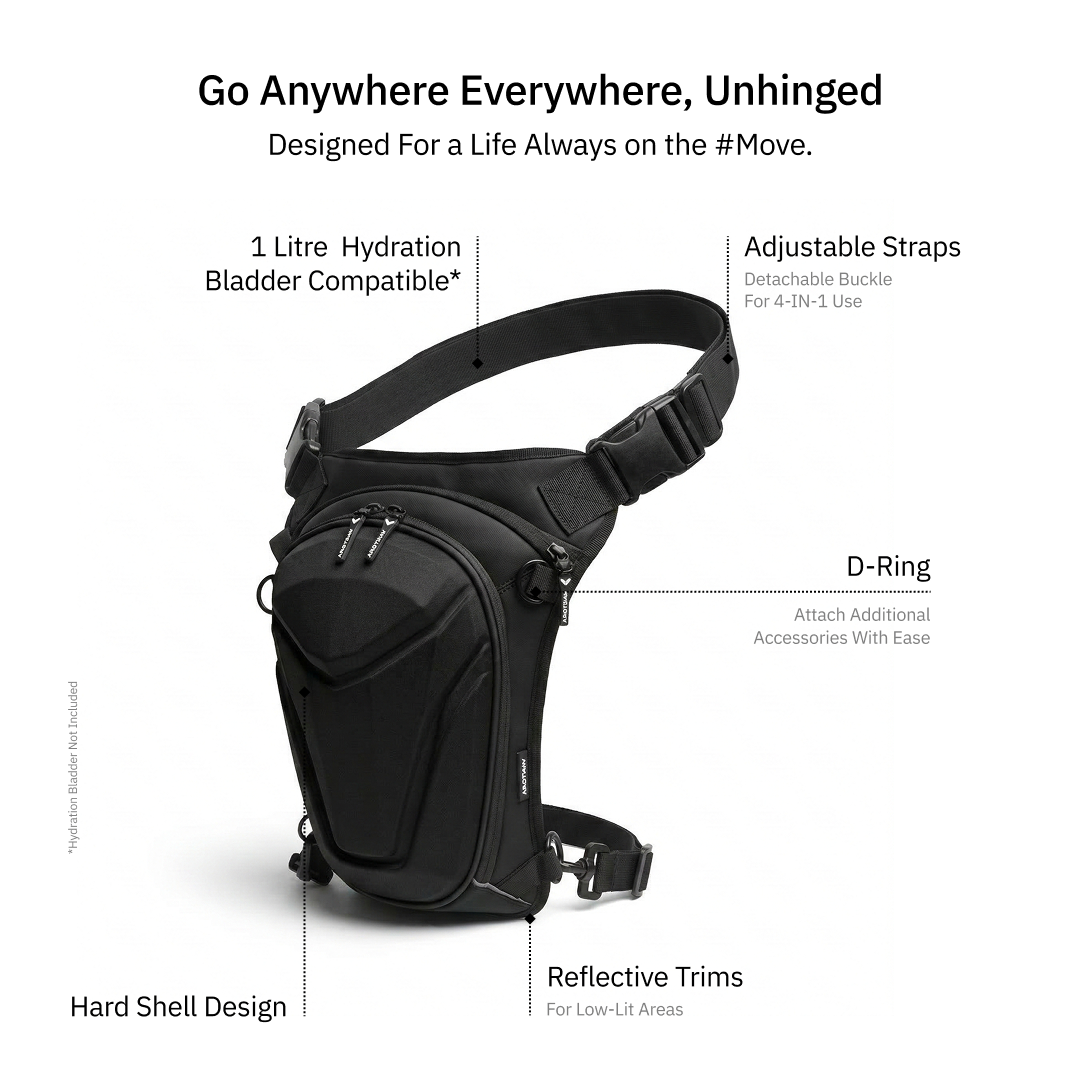 Vantora ARC Thigh bag - Olive Shell