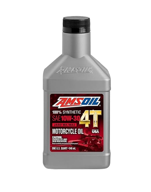 Amsoil Synthetic 10W-30 Motorcycle Oil