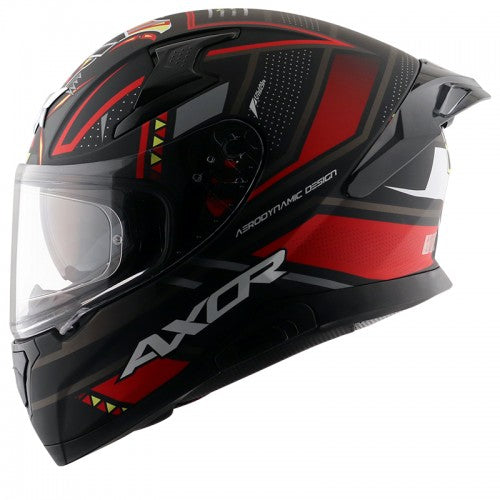 Apex Tiki Helmet - Matt Black Red