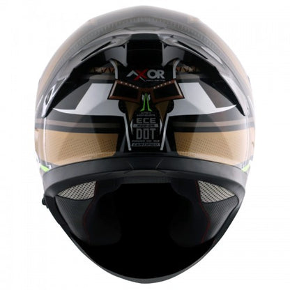 Apex Tiki Helmet - Glossy Black Gold