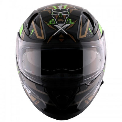 Apex Tiki Helmet - Glossy Black Gold