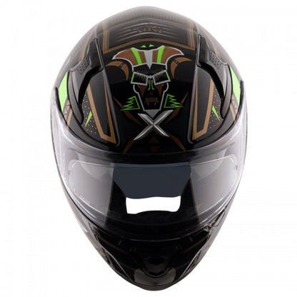 Apex Tiki Helmet - Glossy Black Gold