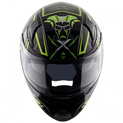 Apex Tiki Helmet - Glossy Black Neon Yellow