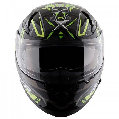 Apex Tiki Helmet - Glossy Black Neon Yellow