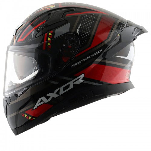 Apex Tiki Helmet - Glossy Black Red