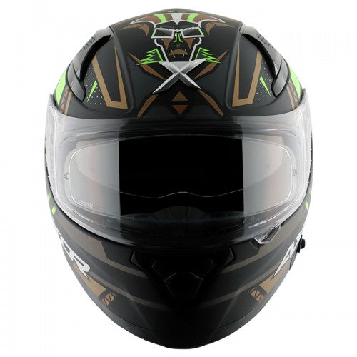 Apex Tiki Helmet Matt Black Gold