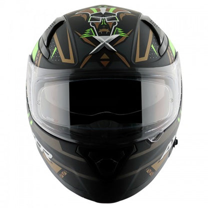 Apex Tiki Helmet Matt Black Gold